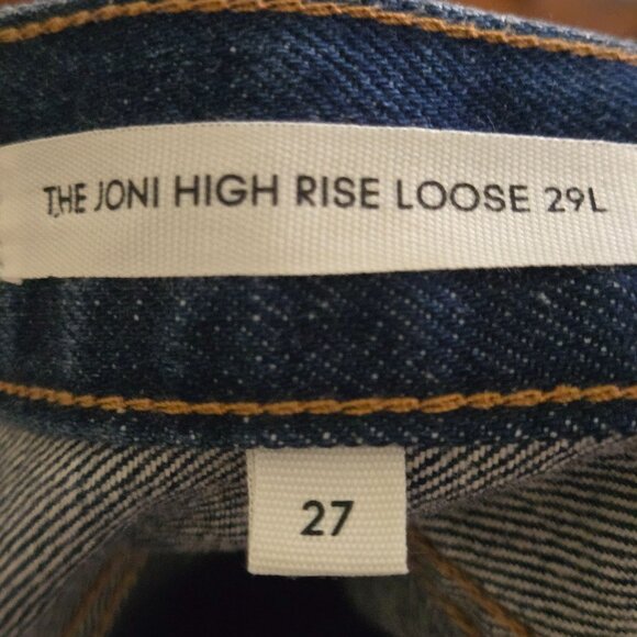 Aritzia Denim Forum The Joni High Rise Loose 29L Jeans Size 27 - Picture 11 of 13